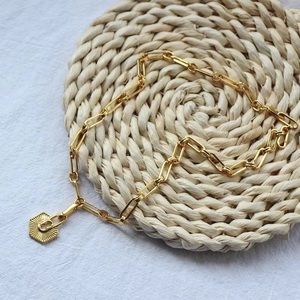 COPY - 24k gold filled luxury toggle Chain neckla…